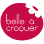 Logo Belle à croquer rose