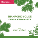 shampoing solide forêt boréale